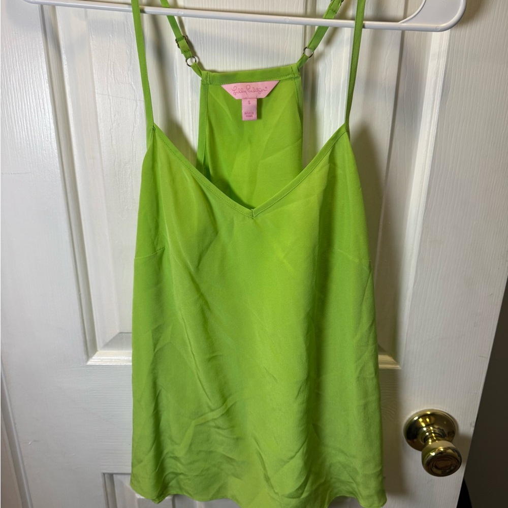 Lilly Pulitzer Lime Green Camisole Top